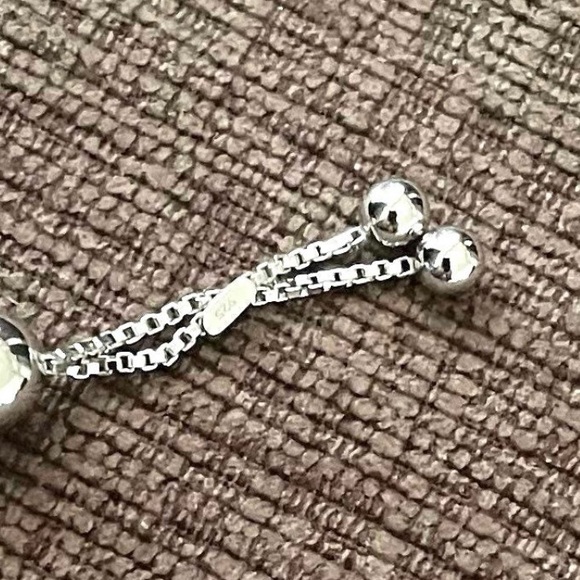 Sterling silver mesh bracelet - Picture 4 of 4